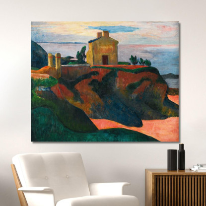 La Casa Di Pan-Du Paul Gauguin pgg40 quadro stampato su tela