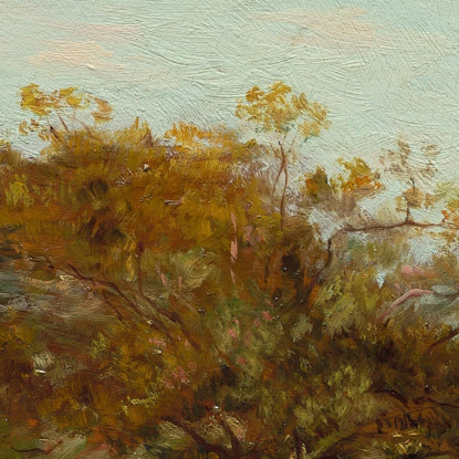 Paesaggio A Saint-André Vicino A Marsiglia Paul Gauguin pgg43 quadro stampato su tela