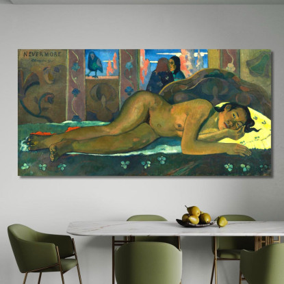Mai Più Paul Gauguin pgg70 quadro stampato su tela