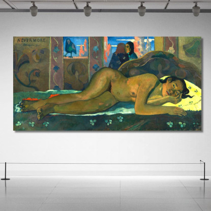 Mai Più Paul Gauguin pgg70 quadro stampato su tela