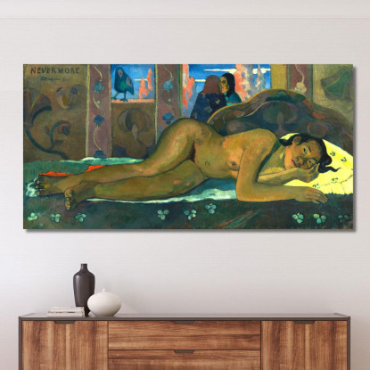 Mai Più Paul Gauguin pgg70 quadro stampato su tela