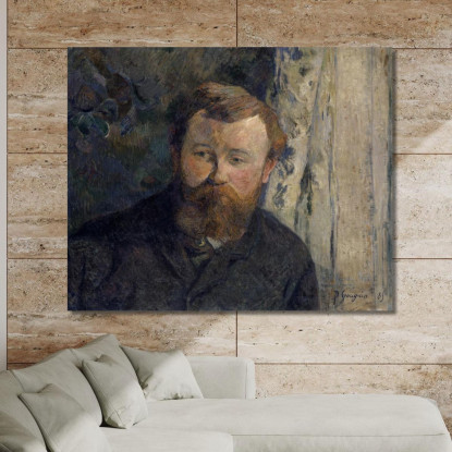 Ritratto Del Pittore Achille Granchi-Taylor Paul Gauguin pgg83 quadro stampato su tela