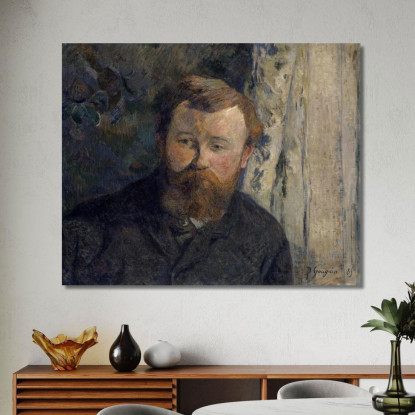 Ritratto Del Pittore Achille Granchi-Taylor Paul Gauguin pgg83 quadro stampato su tela