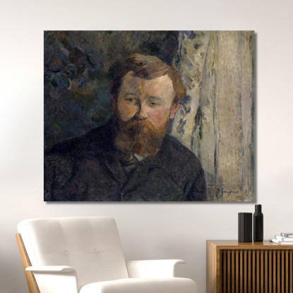 Ritratto Del Pittore Achille Granchi-Taylor Paul Gauguin pgg83 quadro stampato su tela