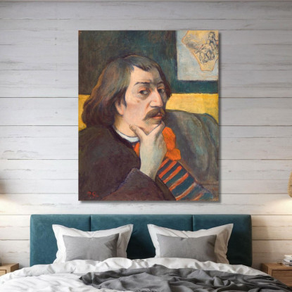 Auto Ritratto Paul Gauguin pgg89 quadro stampato su tela