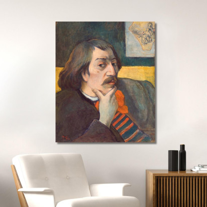 Auto Ritratto Paul Gauguin pgg89 quadro stampato su tela
