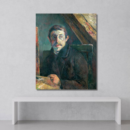 Auto Ritratto Paul Gauguin pgg92 quadro stampato su tela