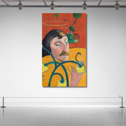 Auto Ritratto Paul Gauguin pgg95 quadro stampato su tela