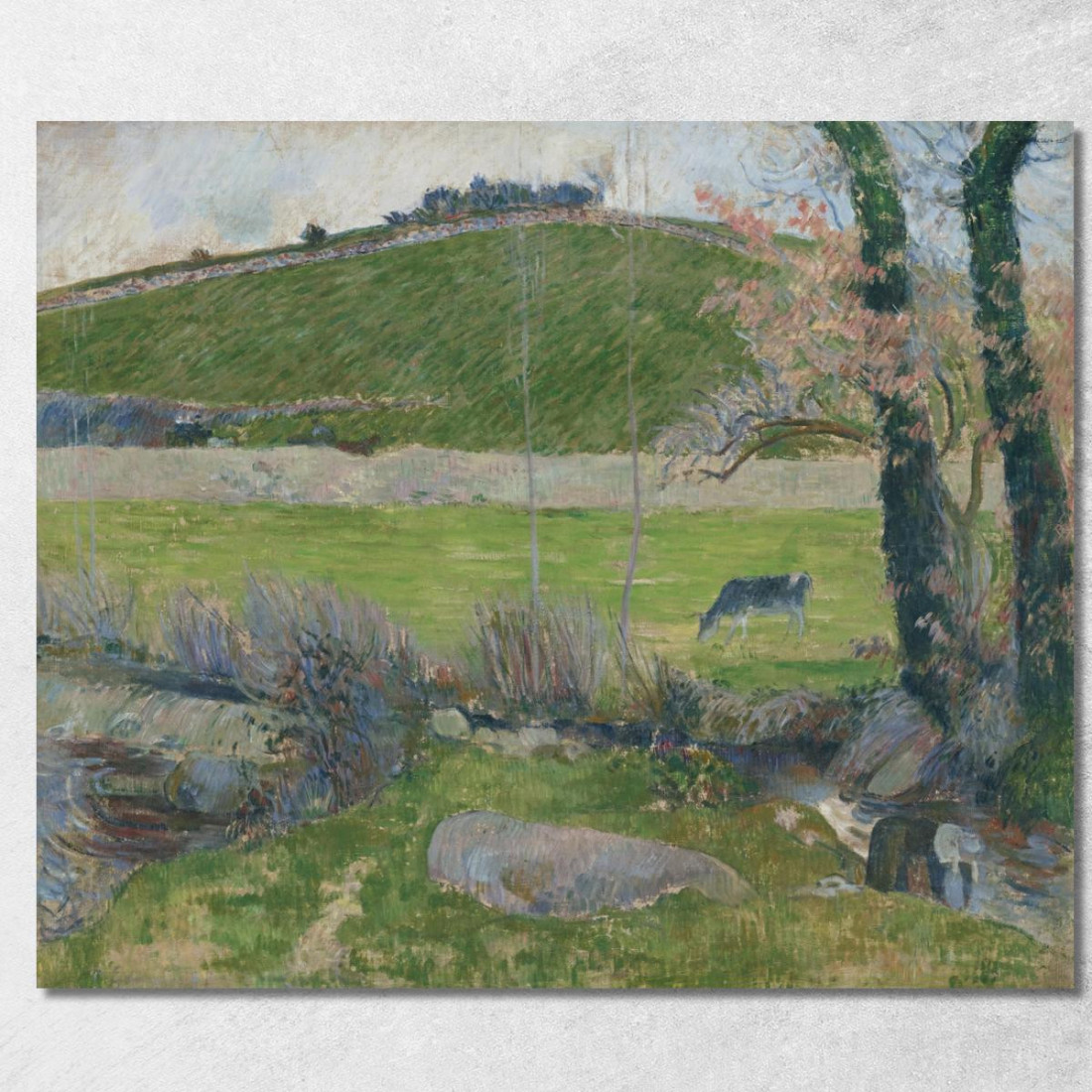 Su L--Aven A Monte Di Pont-Aven Paul Gauguin pgg109 quadro stampato su tela
