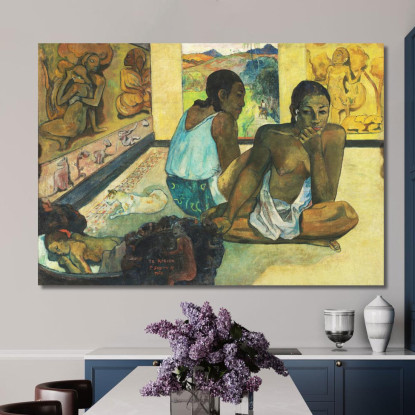 La Rerioa Paul Gauguin pgg122 quadro stampato su tela