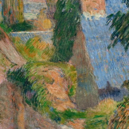 Il Campo Di Derout-Lollichon Paul Gauguin pgg127 quadro stampato su tela