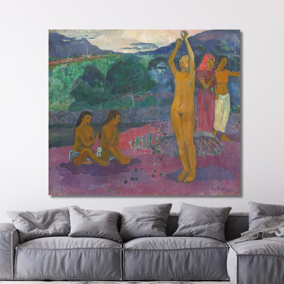 L'Invocazione Paul Gauguin pgg130 quadro stampato su tela