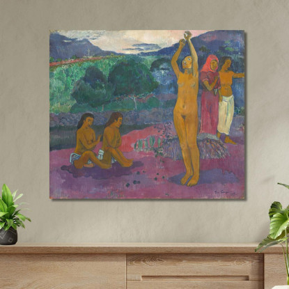 L'Invocazione Paul Gauguin pgg130 quadro stampato su tela