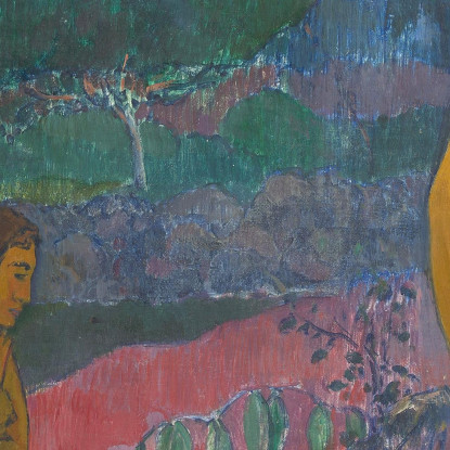 L'Invocazione Paul Gauguin pgg130 quadro stampato su tela