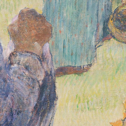 Gli Alberi Di Mango Martinica Paul Gauguin pgg133 quadro stampato su tela