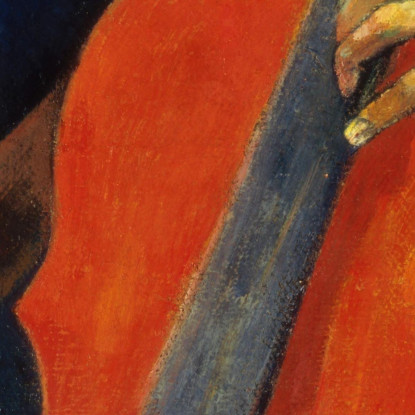 Il Violoncellista Schneklud Paul Gauguin pgg143 quadro stampato su tela