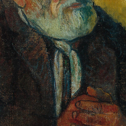 Vecchio Con Bastone Paul Gauguin pgg154 quadro stampato su tela
