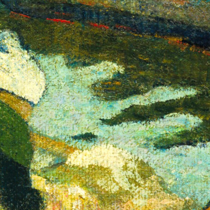 Lavandaie Paul Gauguin pgg159 quadro stampato su tela