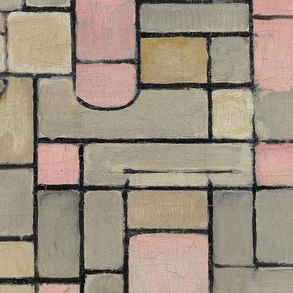 Composizione8 Piet Mondrian pmn24 quadro stampato su tela