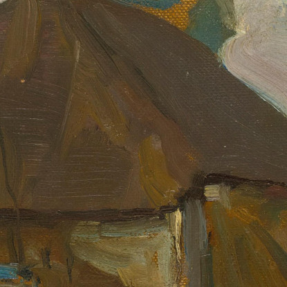 Fabbricato Agricolo Con Pozzo Alla Luce Del Giorno Piet Mondrian pmn38 quadro stampato su tela