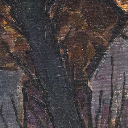 Fattoria Vicino A Duivendrecht La Sera Piet Mondrian pmn40 quadro stampato su tela