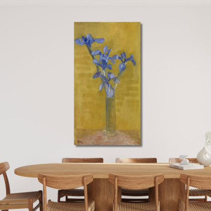 Iris Piet Mondrian pmn46 quadro stampato su tela