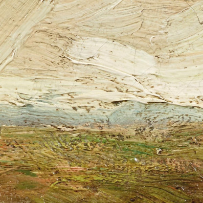 Canale Di Irrigazione Con Cancello In Legno A Sinistra Piet Mondrian pmn47 quadro stampato su tela