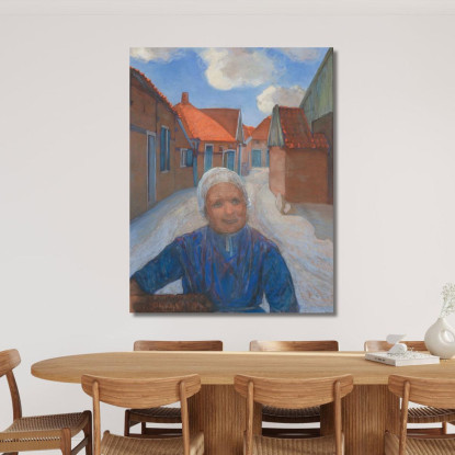 Sul Lappenbrink A Winterswijk Piet Mondrian pmn55 quadro stampato su tela