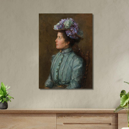 Ritratto Di Elisabetta Sofia Maria Betsy Cavalini Piet Mondrian pmn62 quadro stampato su tela