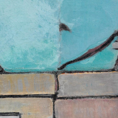 Natura Morta Con Vaso Di Zenzero 2 Piet Mondrian pmn64 quadro stampato su tela