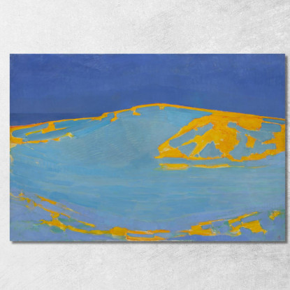 Dune Estive In Zelanda Piet Mondrian pmn65 quadro stampato su tela