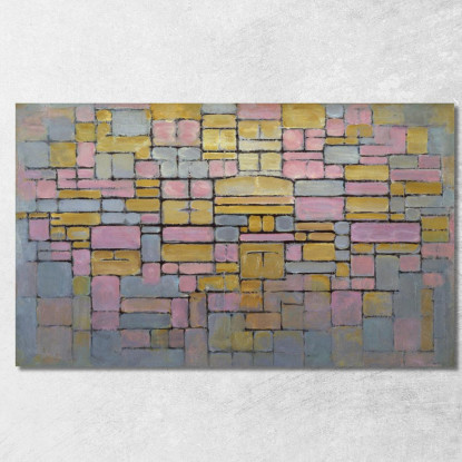 Quadro N. 2 Composizione Piet Mondrian pmn66 quadro stampato su tela