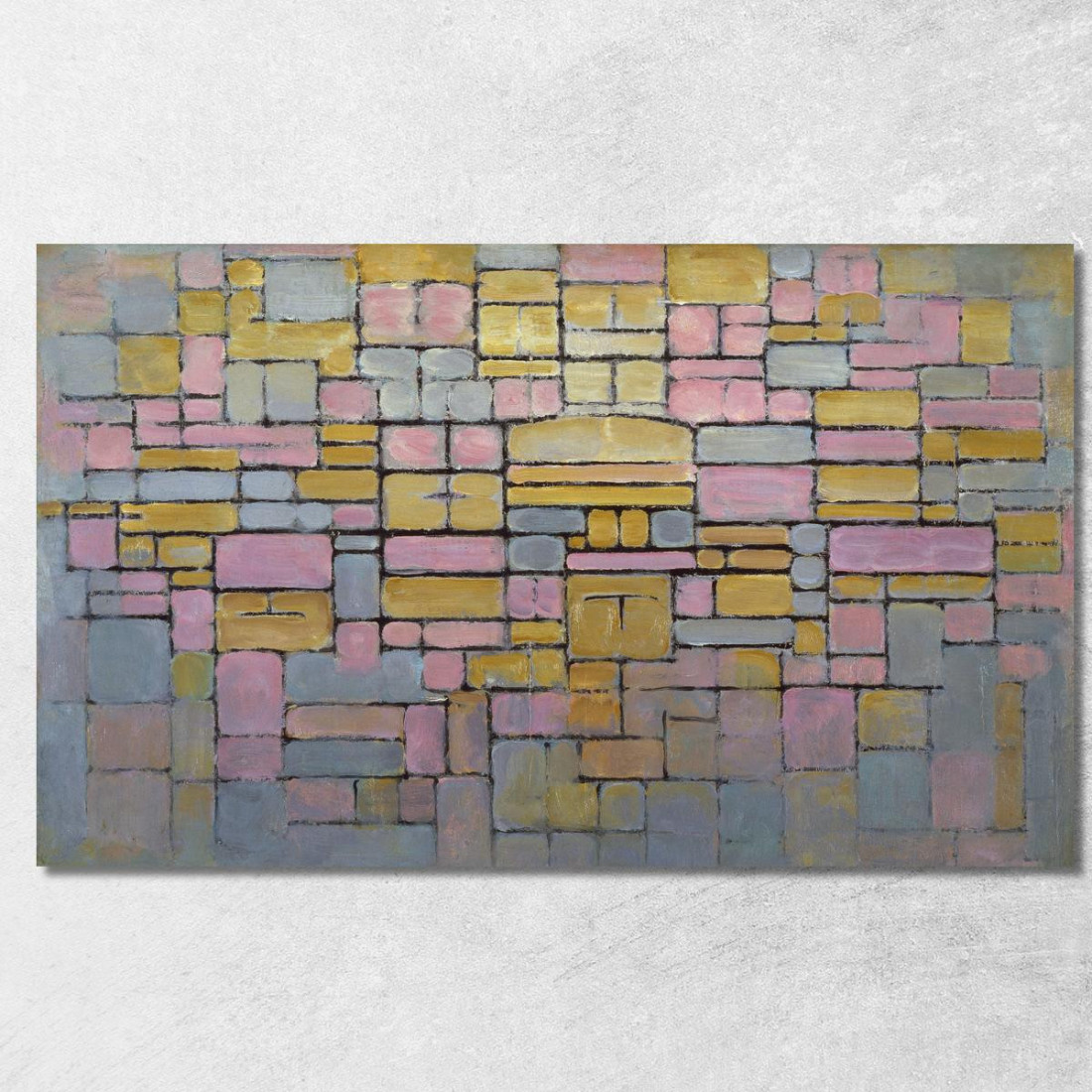 Quadro N. 2 Composizione Piet Mondrian pmn66 quadro stampato su tela