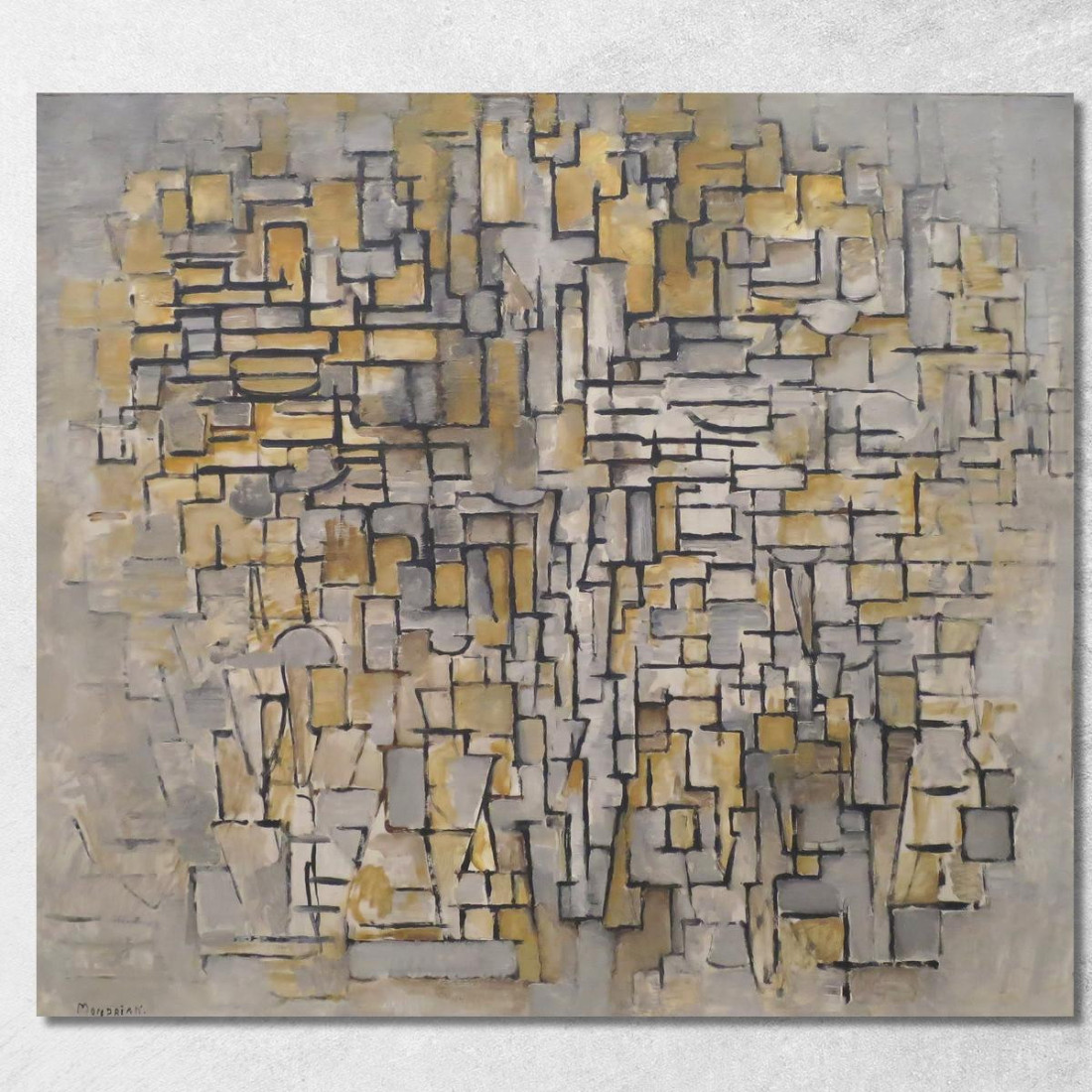 Quadro N. 2 Composizione N. Vii Piet Mondrian pmn67 quadro stampato su tela