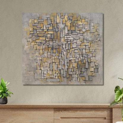 Quadro N. 2 Composizione N. Vii Piet Mondrian pmn67 quadro stampato su tela