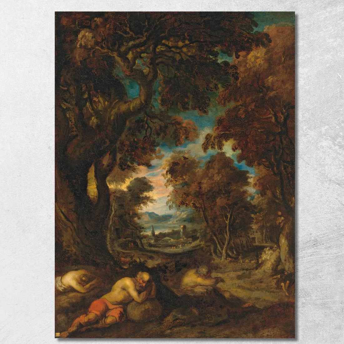 Il Sonno Dei Contadini Théodore Géricault tgr23 quadro stampato su tela