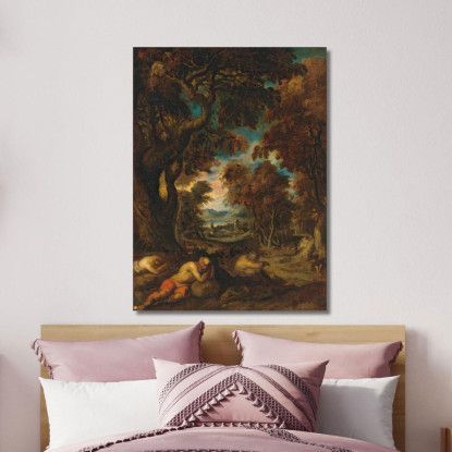 Il Sonno Dei Contadini Théodore Géricault tgr23 quadro stampato su tela