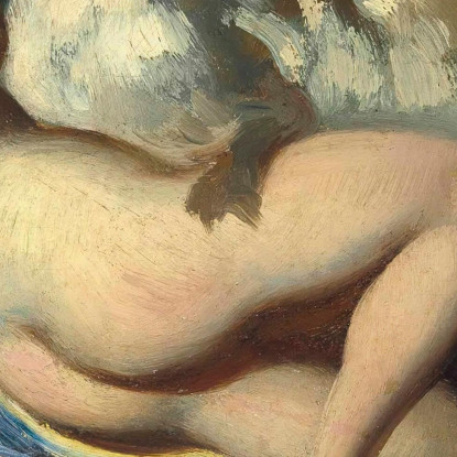 Leda E Il Cigno' Leda E Il Cigno' Théodore Géricault tgr25 quadro stampato su tela