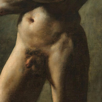 L'Accademia Dell'Uomo Ha Le Braccia Incrociate Théodore Géricault tgr27 quadro stampato su tela