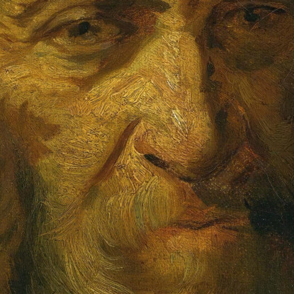 Ritratto Di Un Uomo Anziano Théodore Géricault tgr34 quadro stampato su tela