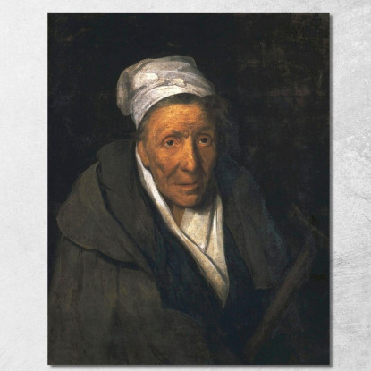 Alienati Théodore Géricault tgr57 quadro stampato su tela