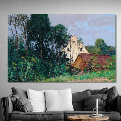 Atmosfera Serale Alfred Zoff azf13 quadro stampato su tela