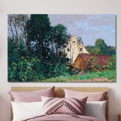 Atmosfera Serale Alfred Zoff azf13 quadro stampato su tela