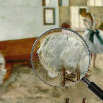 La Lezione Di Ballo 1879 Edgar Degas edg75 quadro stampato su tela