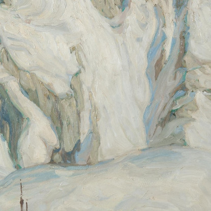 Dopo Il Massacro. Studio Dalla Norvegia Settentrionale Anna Boberg abb5 quadro stampato su tela