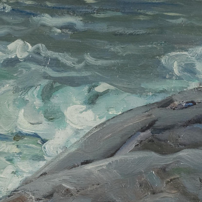 Spiaggia. Studio Dal Nord Della Norvegia Anna Boberg abb10 quadro stampato su tela