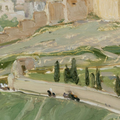 Da Gerusalemme. Anna Boberg abb13 quadro stampato su tela