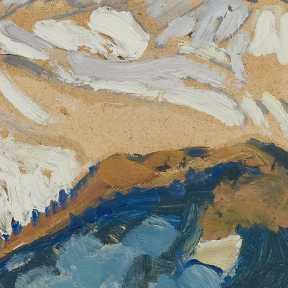 Montagne. Studio Dalla Svizzera Anna Boberg abb26 quadro stampato su tela