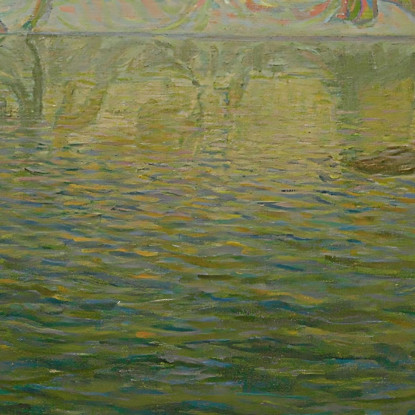 Scena Serale Silenziosa Dalle Lofoten Anna Boberg abb33 quadro stampato su tela