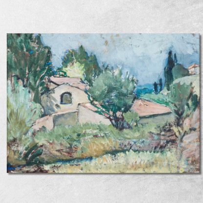 Studio Dal Sud Della Francia Anna Boberg abb39 quadro stampato su tela